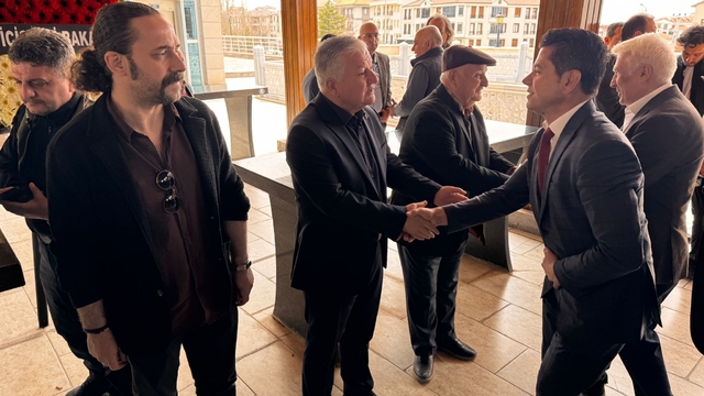 Aksaray Valisi Duru'nun vefat eden kayınvalidesi için cenaze töreni düzenlendi