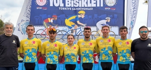 Selçuk Üniversitesi, yol bisikletinde Türkiye Şampiyonu oldu