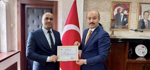 Güzelyurt'ta özverili kamu çalışanlarına başarı belgesi