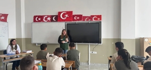 Kars'ta öğrencilere sağlıklı yaşam bilinci: Yeşilay'dan anlamlı eğitim