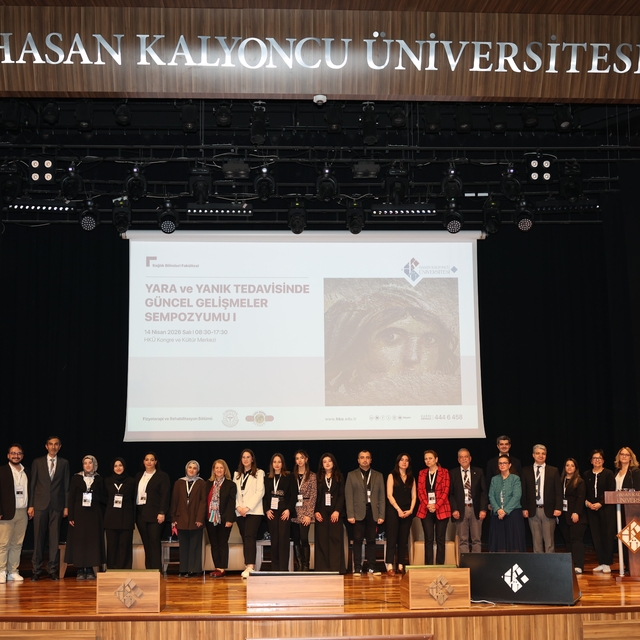 Hasan Kalyoncu Üniversitesi'nde "Yara ve Yanık Tedavisinde Güncel Gelişmele...
