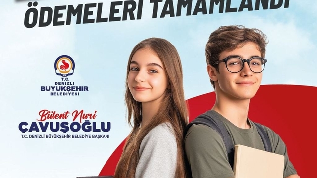 YKS ödemeleri hesaplarda
Denizli Büyükşehir'den 800 bin TL'lik YKS desteği