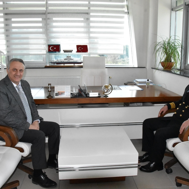 Boğaz ve Garnizon Komutanı Biçen'den, Gestaş Genel Müdürü Yürükçü'ye nezake...