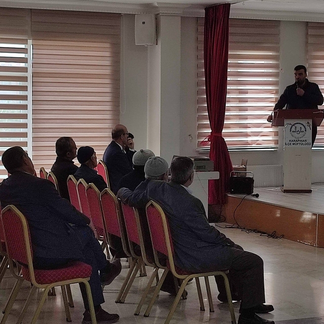 Karapınar'da hacı adaylarına sağlık semineri