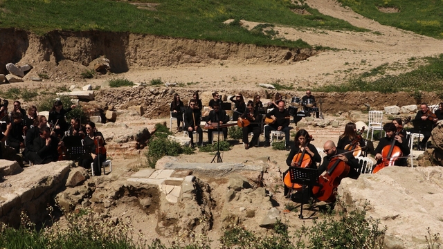 Tekirdağ'da Perinthos Tiyatrosu 2 bin yıl sonra yeniden sanatla buluştu