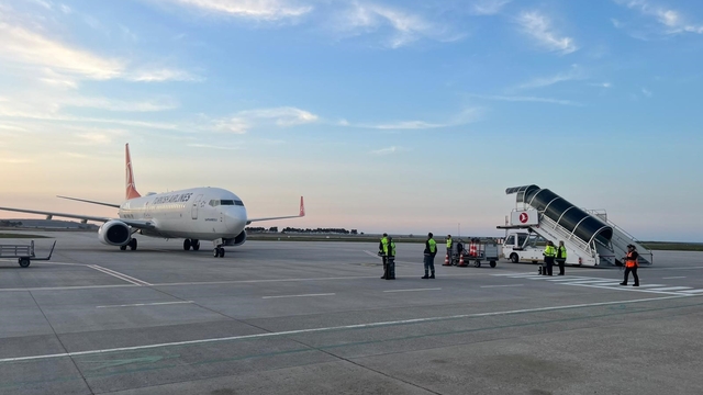 A Milli Kadın Futbol Takımı'na, Sinop'ta coşkulu karşılama