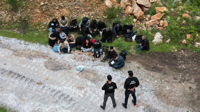 Bodrum'da 21 düzensiz göçmen yakalandı