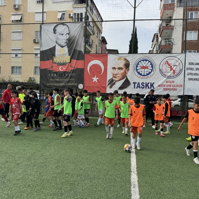 Antalya'da U12 futbol seçmeleri tamamlandı: 95 genç yetenek belirlendi
