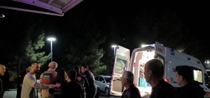 Kavgayı ayırmak isterken tabanca ile yaralandı