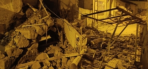 Kayseri’de müstakil ev çöktü; hasar oluştu