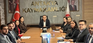 Antakya'da kadına yönelik şiddetle mücadele toplantısı gerçekleştirildi