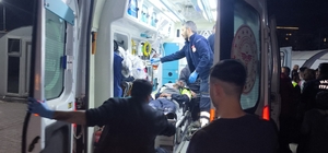 İskenderun'da konteyner yangınında 2 kişi dumandan etkilendi