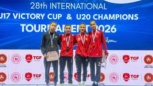 Afyonkarahisarlı sporcular güreş de milli takımı temsil etti