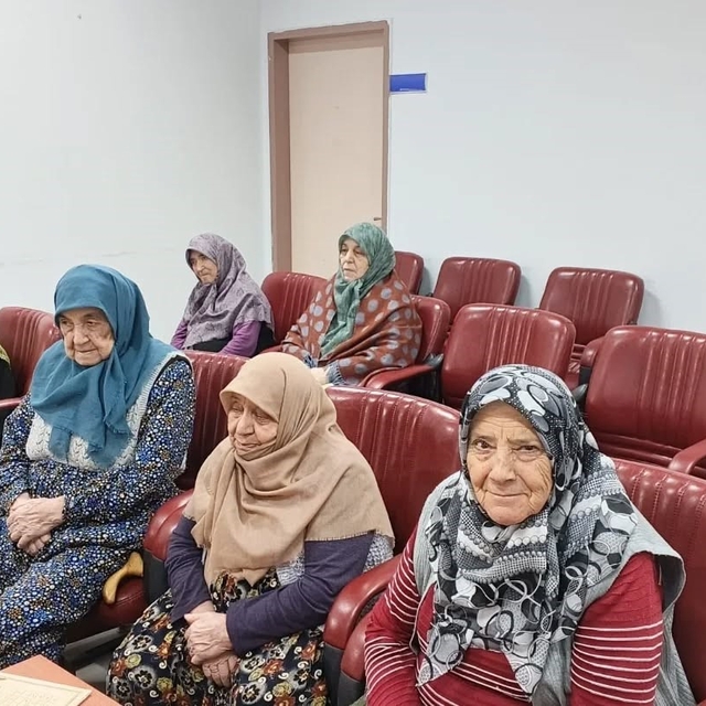 Bilecik'te huzurevi sakinlerine özel eğitim