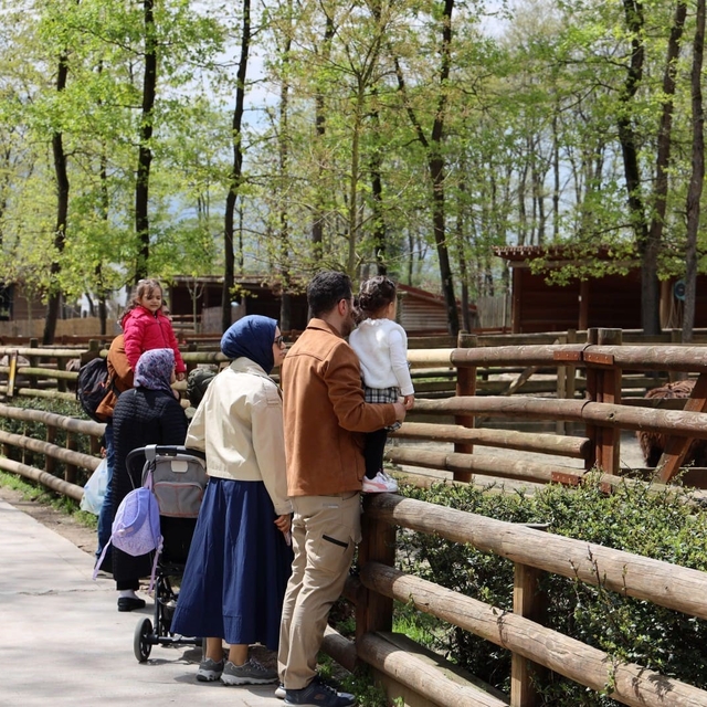 Doğaseverlerin uğrak noktası Ormanya bahara "merhaba" dedi
