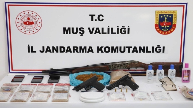 Muş'ta uyuşturucu operasyonu: 2 kişi tutuklandı