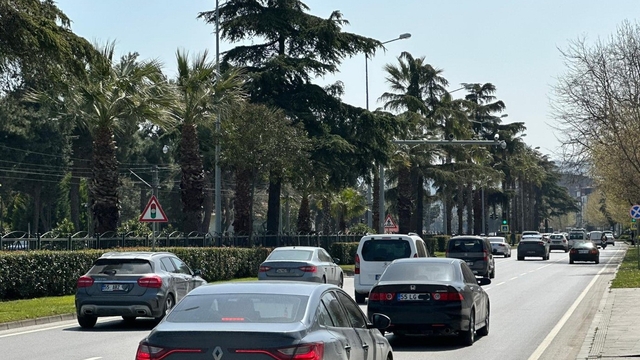 Samsun'da taşıt sayısı 543 bin 967'ye ulaştı