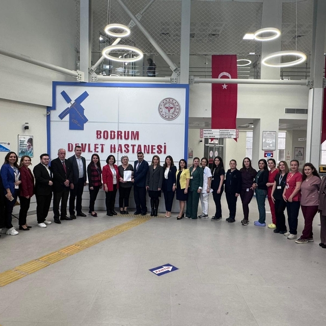 Bodrum'daki hastaneye "anne dostu" unvanı