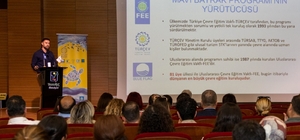 Manavgat'ta turizm sezonu öncesi mavi bayrak bilgilendirme toplantısı