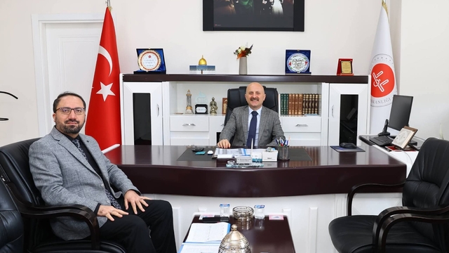 Adıyaman Valisi Varol'dan İl Müftüsü Şavlı'ya hayırlı olsun ziyareti