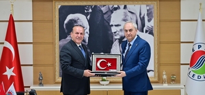 KKTC Başbakan Yardımcısı Ataoğlu, Kepez Belediyesi'nde