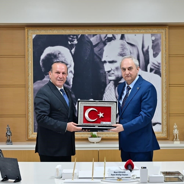 KKTC Başbakan Yardımcısı Ataoğlu, Kepez Belediyesi'nde