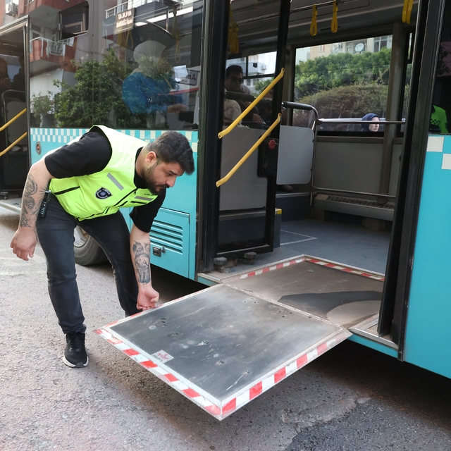 Büyükşehir'den toplu ulaşım araçlarına yönelik denetim