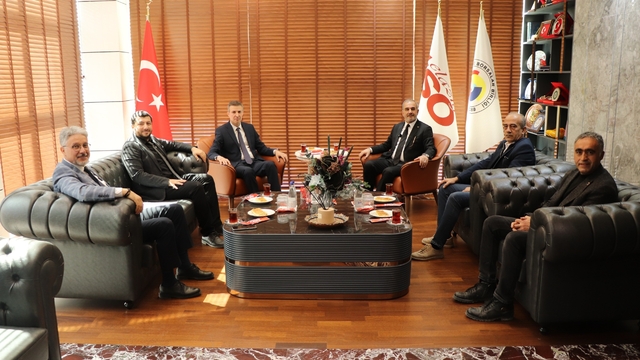 Başkan Alan, "Üniversite ve iş dünyası arasında yapılacak her türlü iş birliğinde üzerimize düşeni yapmaya hazırız"