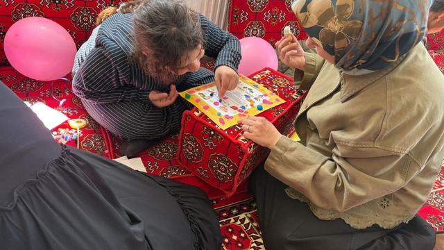 Çaldıran'da özel öğrenciler hafızlarla buluştu