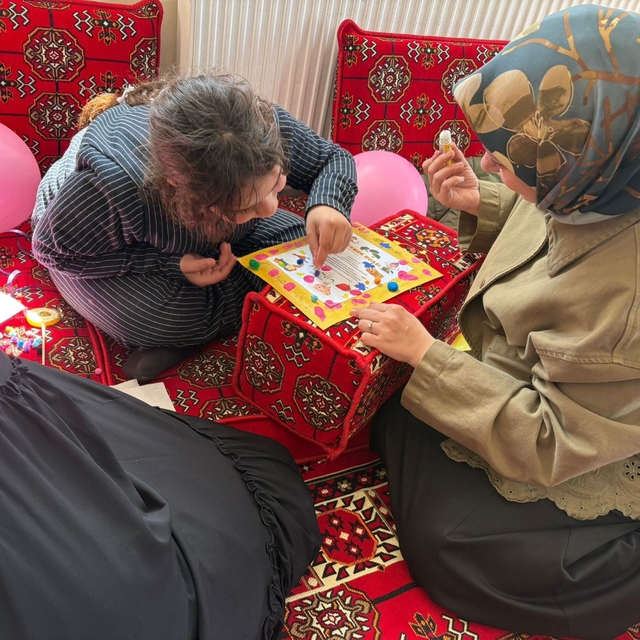 Çaldıran'da özel öğrenciler hafızlarla buluştu