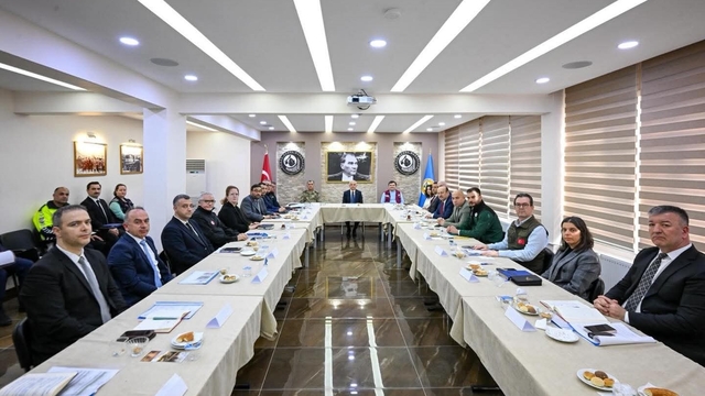 Kırklareli'nde "Orman Yangınları ile Mücadele Toplantısı" yapıldı