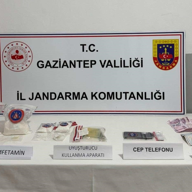 Gaziantep'te 2 kiloyu aşkın metamfetamin ele geçirildi