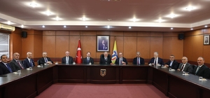 Başkan Memet Aslan OSBÜK zirvesi için Trabzon'da