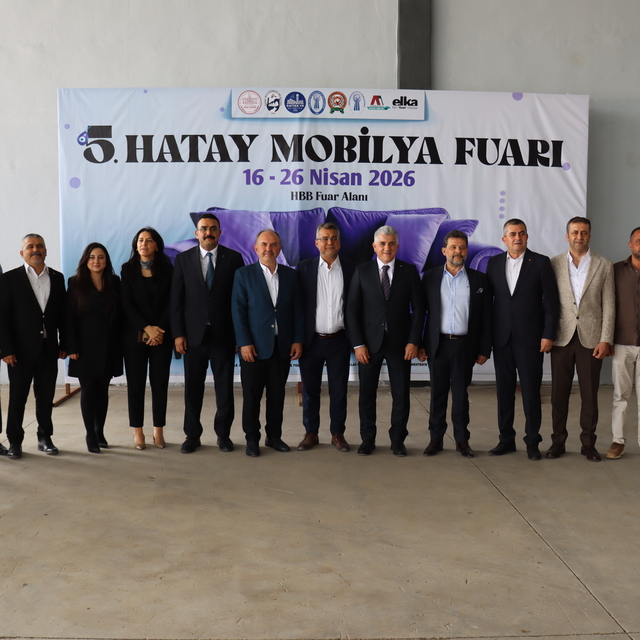 Hatay'da 5. Mobilya Fuarı kapılarını ziyaretçilere açtı