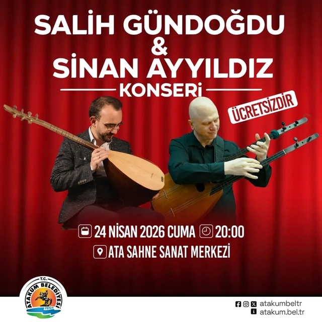 Atakum'da türkü şöleni