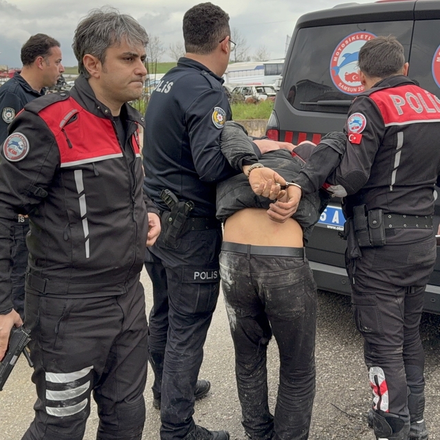 Film gibi kovalamacadan kaçak göçmenler çıktı