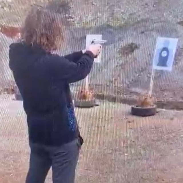 Okul saldırganının poligonda atış yaptığı görüntüler ortaya çıktı