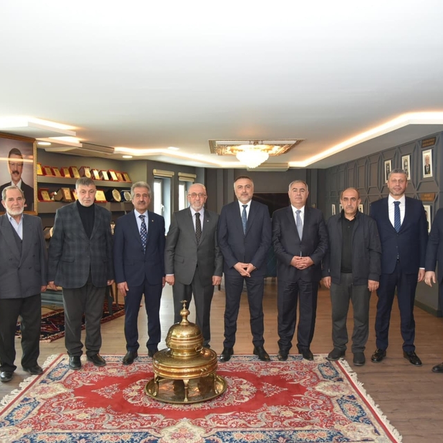 Gıda ve Kontrol Genel Müdürü Dilber, Başkan Dumandağ ile bir araya geldi