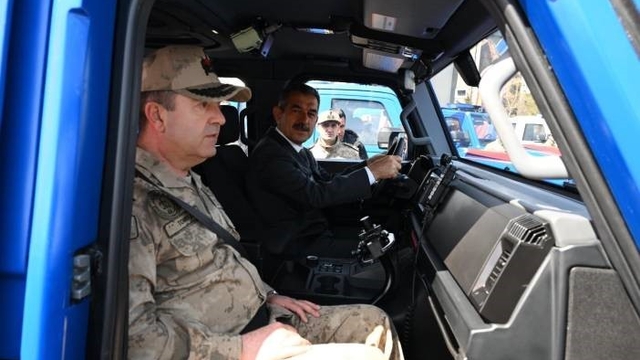 Şırnak'ta zırhlı araçlar hizmete alındı