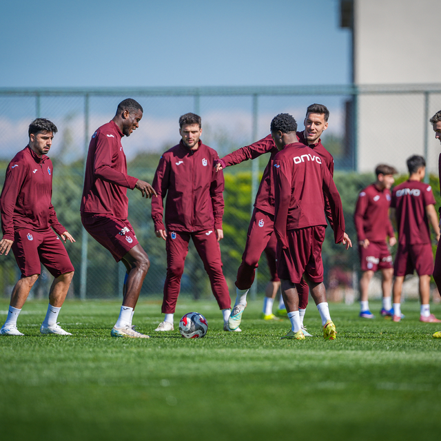 Trabzonspor'da RAMS Başakşehir FK maçı hazırlıkları sürüyor