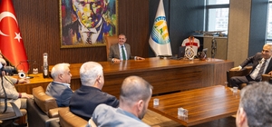 Mezitli'de esnafla belediye el ele ekonomi için buluştu