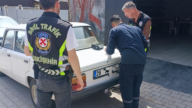 Eskişehir'de drift atan sürücüye 340 bin TL ceza