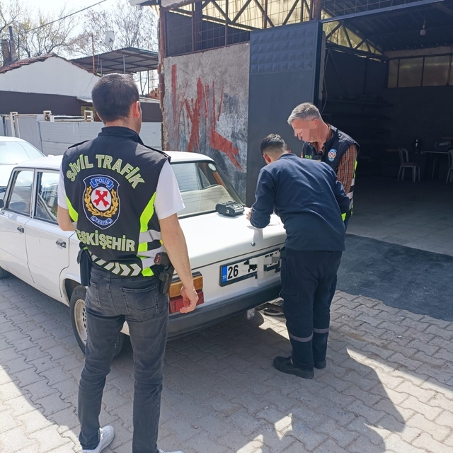 Eskişehir'de drift atan sürücüye 340 bin TL ceza