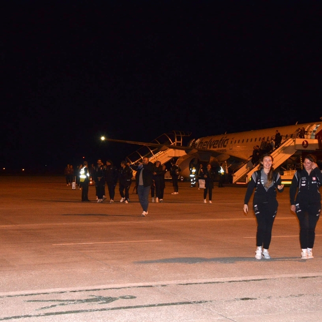 İsviçre Kadın Milli Futbol Takımı Sinop'ta