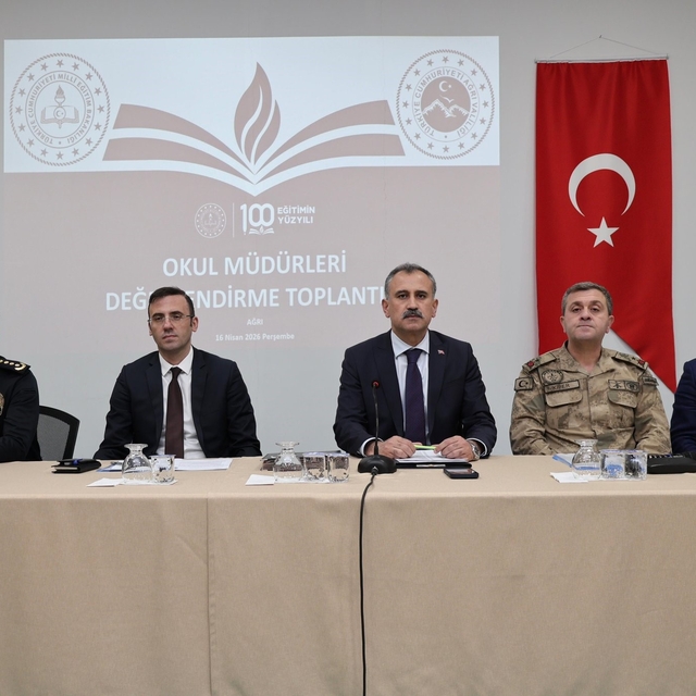 Ağrı'da okul ve yurt güvenliği toplantısı yapıldı