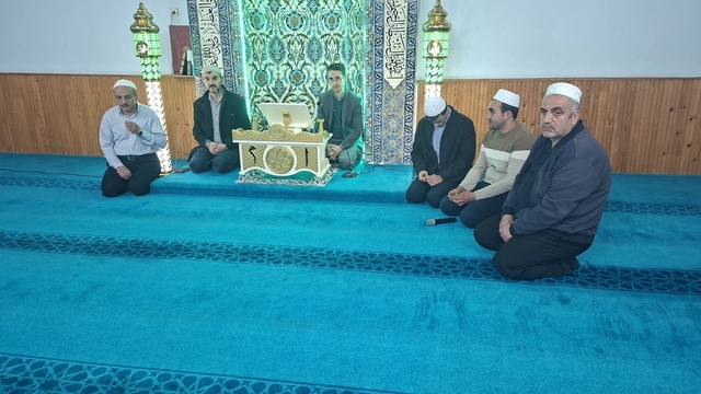 Okul saldırısında hayatını kaybeden öğretmen ve öğrenciler için Hisarcık'ta mevlit okutuldu