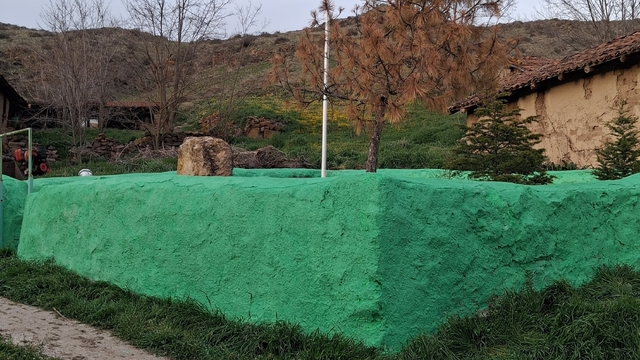 Eşankara Dede türbesinde bakım çalışmaları