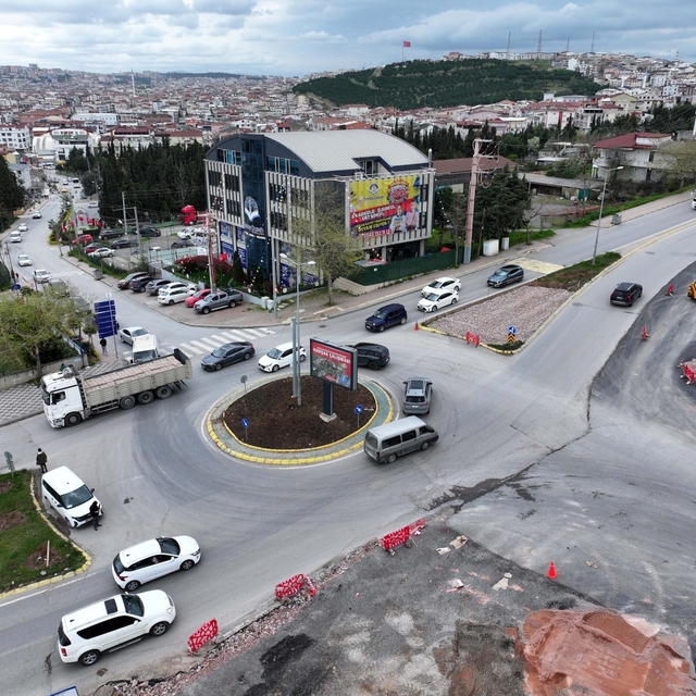 Darıca trafiğini rahatlatacak adım: Tuzla-Battalgazi kesişiminde kavşak çal...