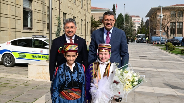 İçişleri Bakan Yardımcısı Çelik'ten Vali Yılmaz'a ziyaret