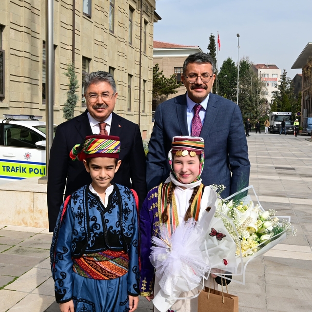 İçişleri Bakan Yardımcısı Çelik'ten Vali Yılmaz'a ziyaret